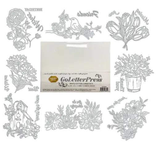 Goletterpress Stamp Bundle 1
