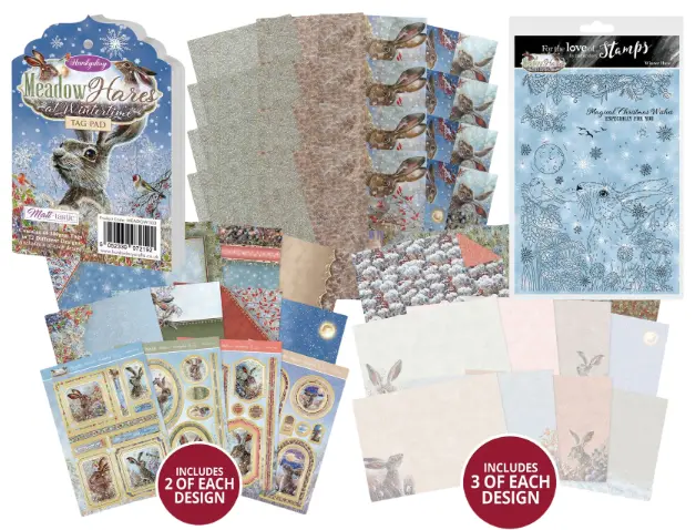 Hunkydory Meadow Hares Bundle 1