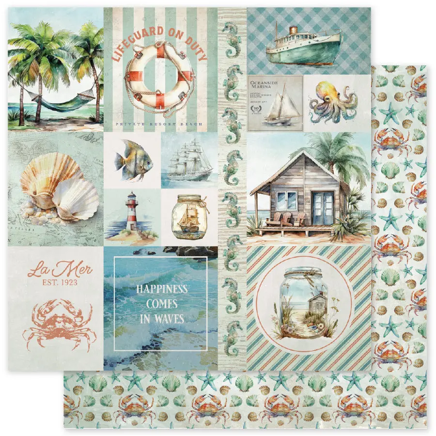 Seaside Memories A 12X12 Paper (12 Pc Bulk Pack) 33753 1