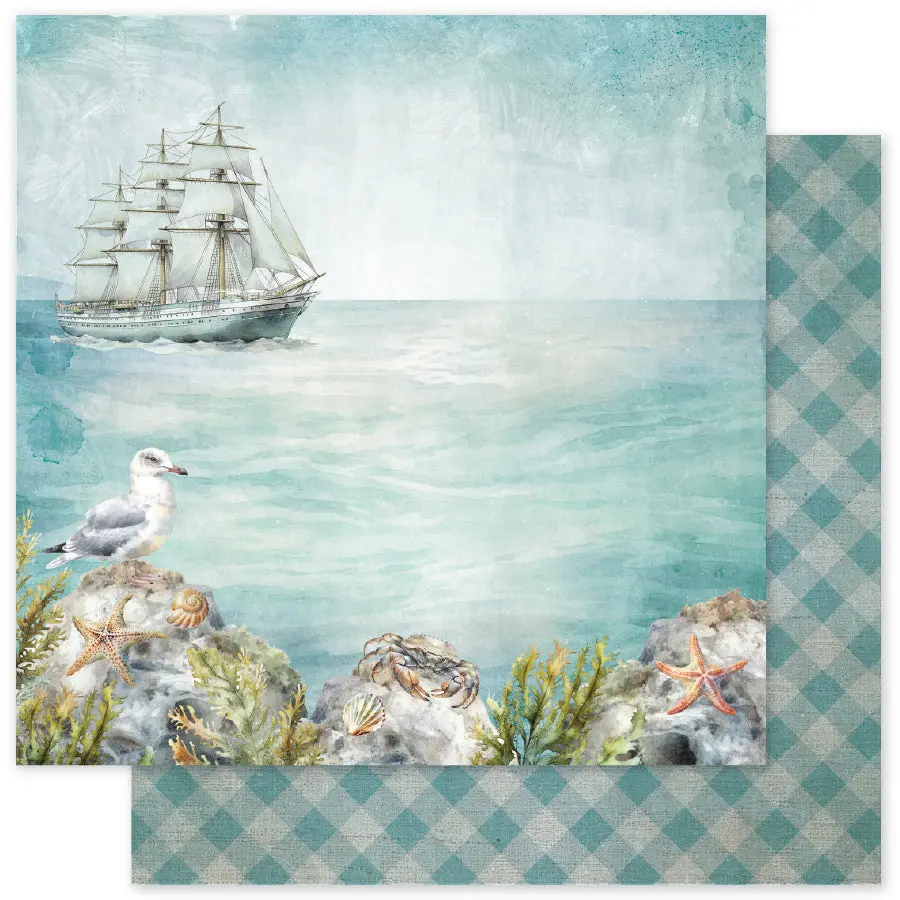 Seaside Memories B 12X12 Paper (12 Pc Bulk Pack) 33756 1