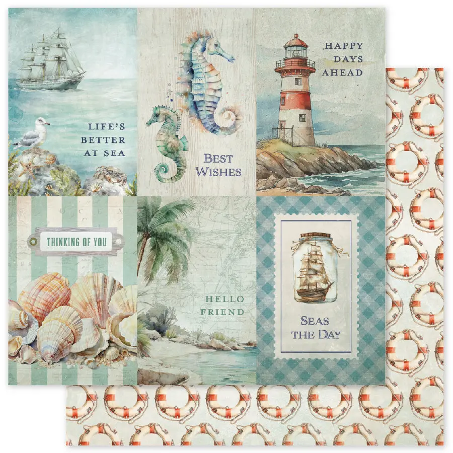 Seaside Memories D 12X12 Paper (12 Pc Bulk Pack) 33762 1