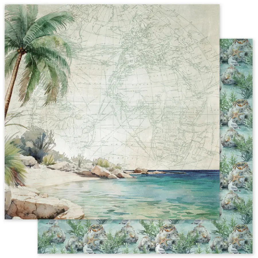 Seaside Memories F 12X12 Paper (12 Pc Bulk Pack) 33768 1
