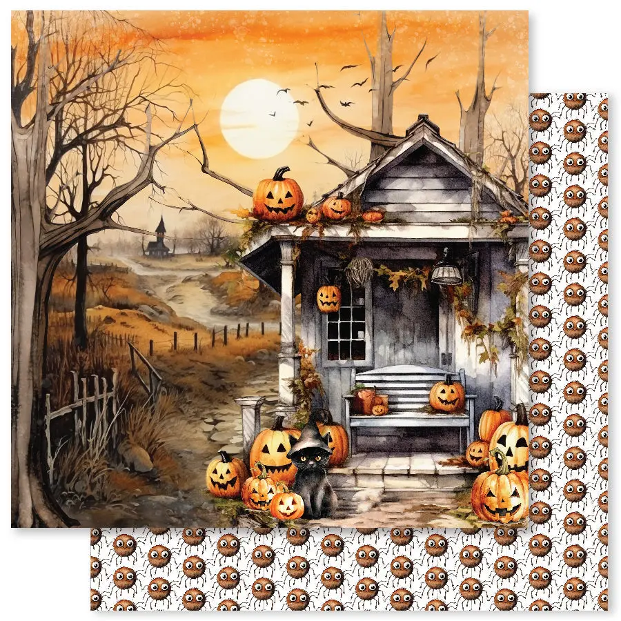 Spooky Halloween C 12X12 Paper (12Pc Bulk Pack) 32742 1
