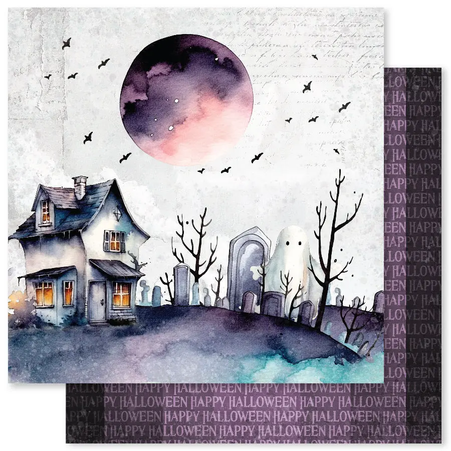 Spooky Halloween E 12X12 Paper (12Pc Bulk Pack) 32748 1