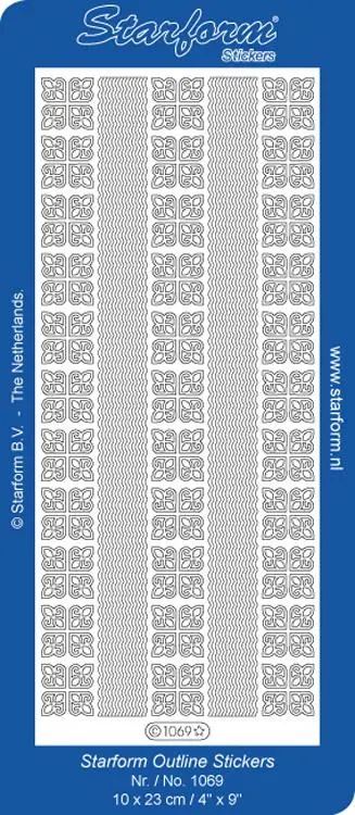 Deco Stickers - Borders, Wavy Lines & Mini Corners 1