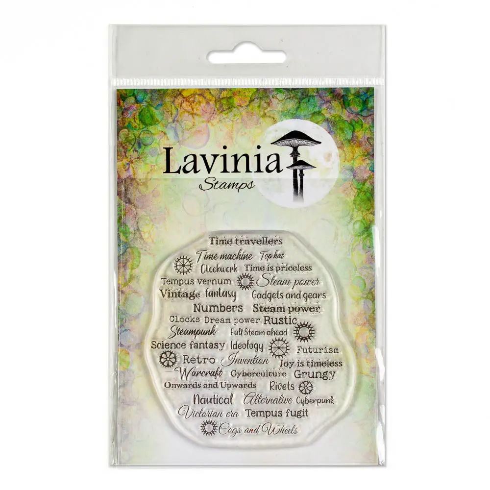 Lavinia Stamps - Steampunk Script 1
