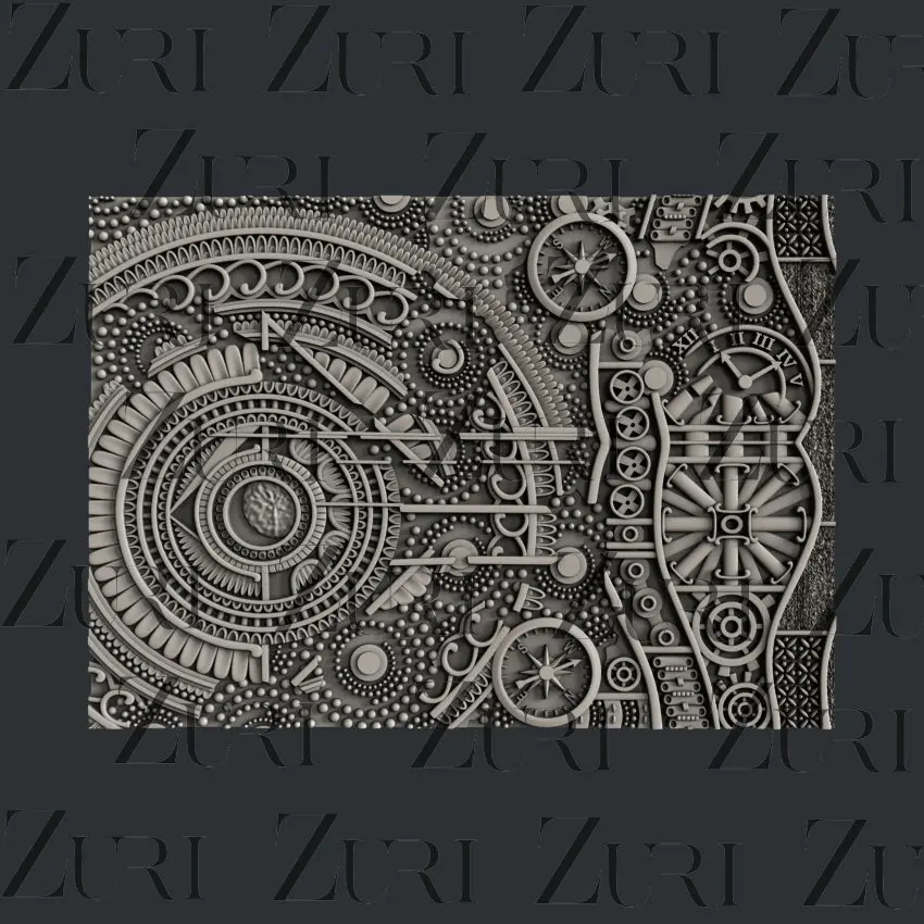 Zuri Designs Steampunk Texture Sheet 1