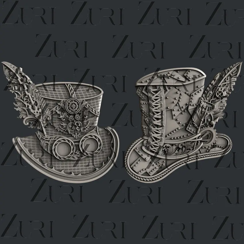 Zuri Designs Steampunk Hats 1