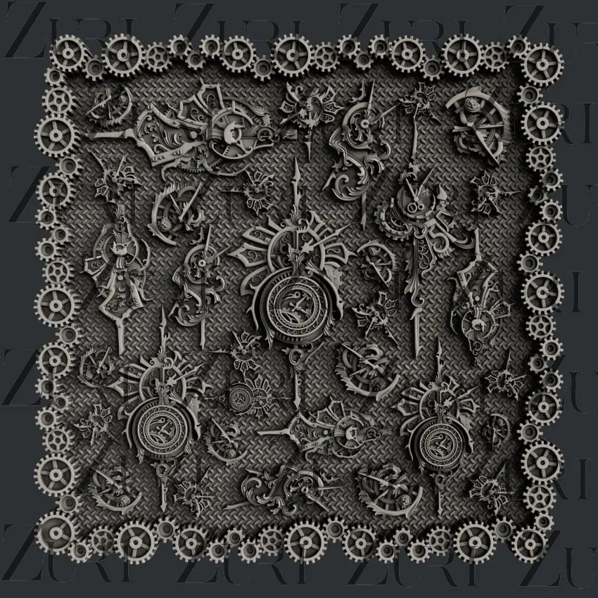 Zuri Designs Steampunk Clocks 1