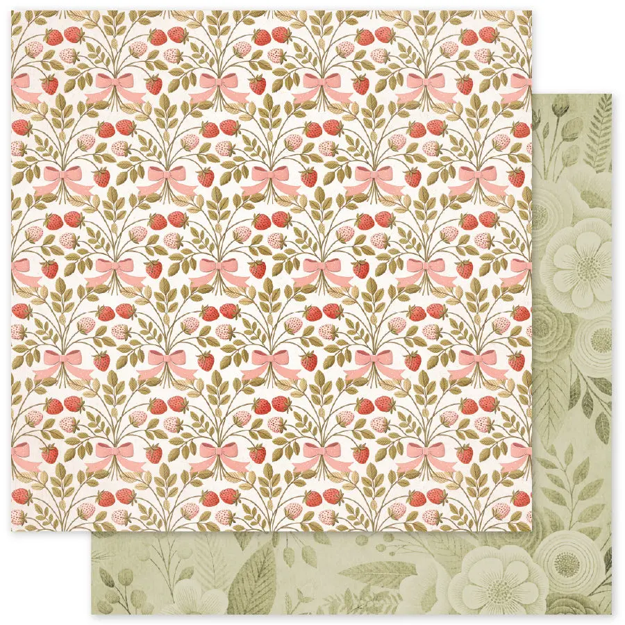 Strawberry Friends Basics E 12 X 12 Paper (12 Pc Bulk Pack) 34899 1