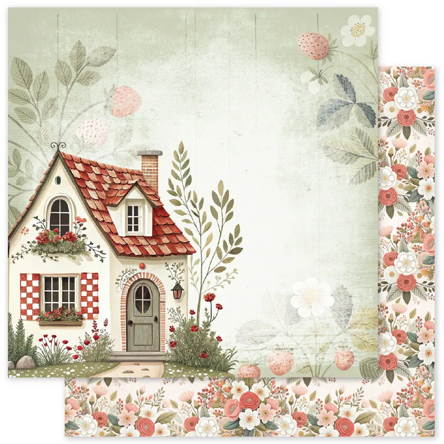 Strawberry Friends C 12 X 12 Paper (12 Pc Bulk Pack) 34869 1