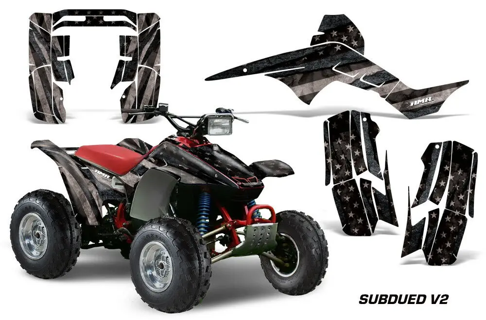 Honda Trx 250R Fourtrax Atv Quad Graphics 1986-1989 1