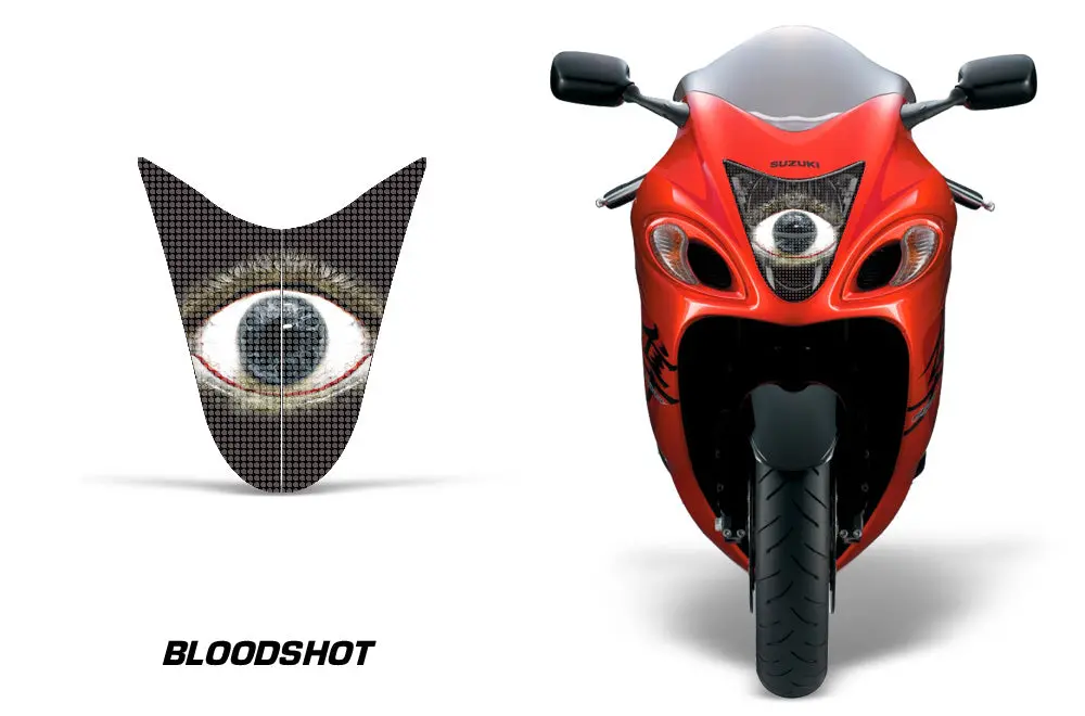 Suzuki Gsxr 1000R (2010-2013) Sport Bike Headlight Graphics 1