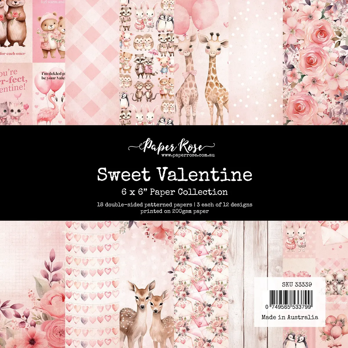Sweet Valentine 6X6 Paper Collection 33339 1