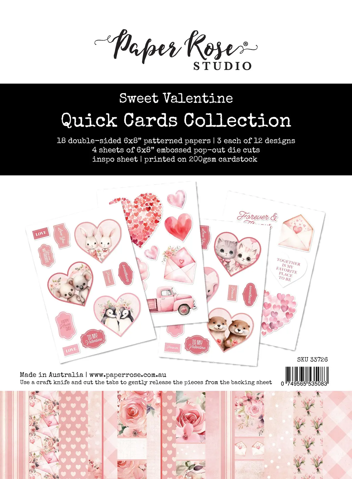 Sweet Valentine Quick Cards Kit 33726 1