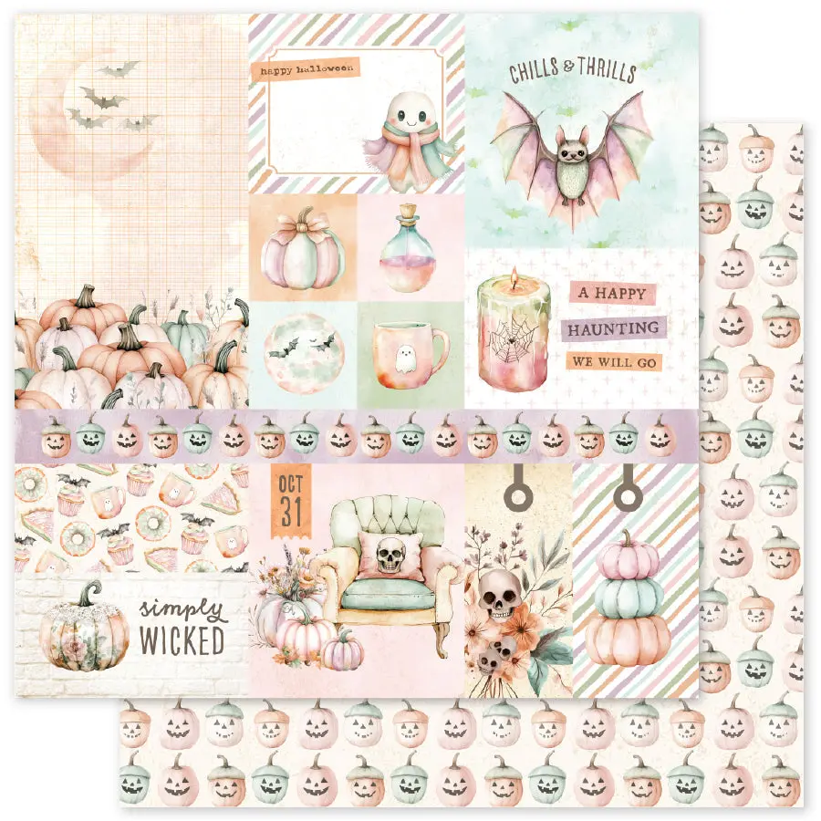 Sweet & Spooky C 12X12 Paper (12Pc Bulk Pack) 35221 1