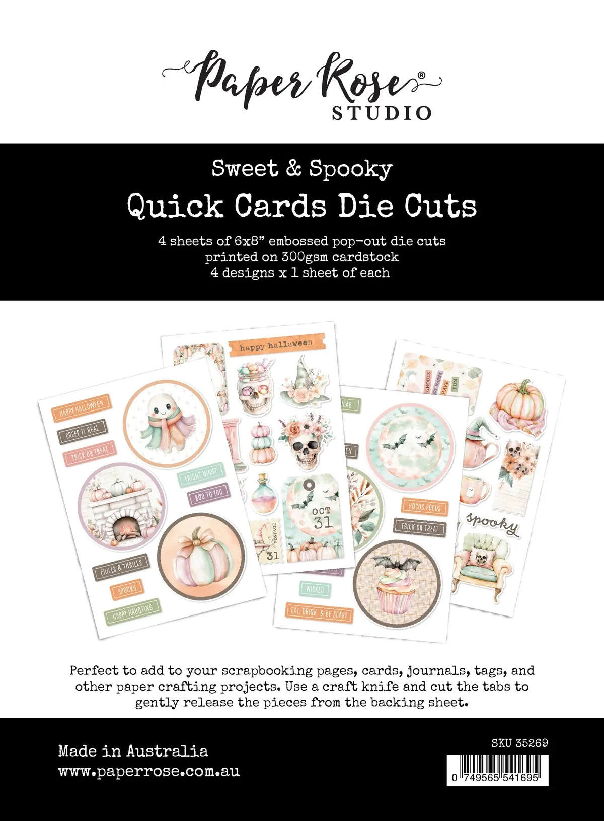 Sweet & Spooky Quick Card Die Cuts 35269 1