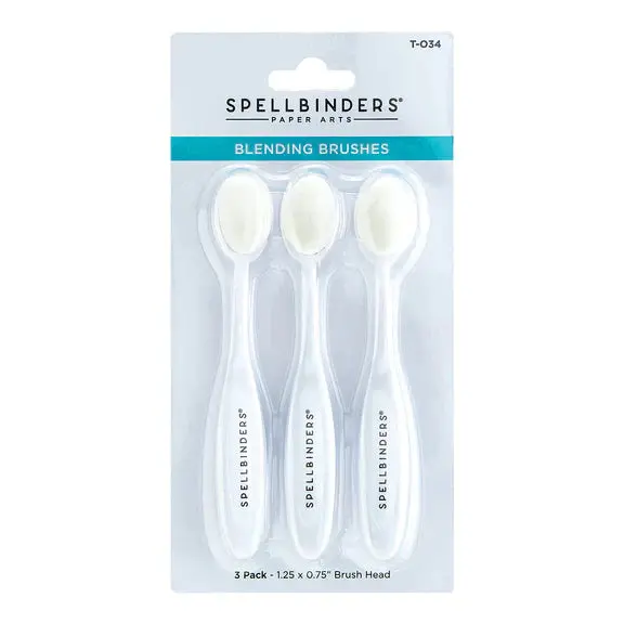 Blending Brushes (3 Pack) From Card Shoppe Collection By Spellbinders 1
