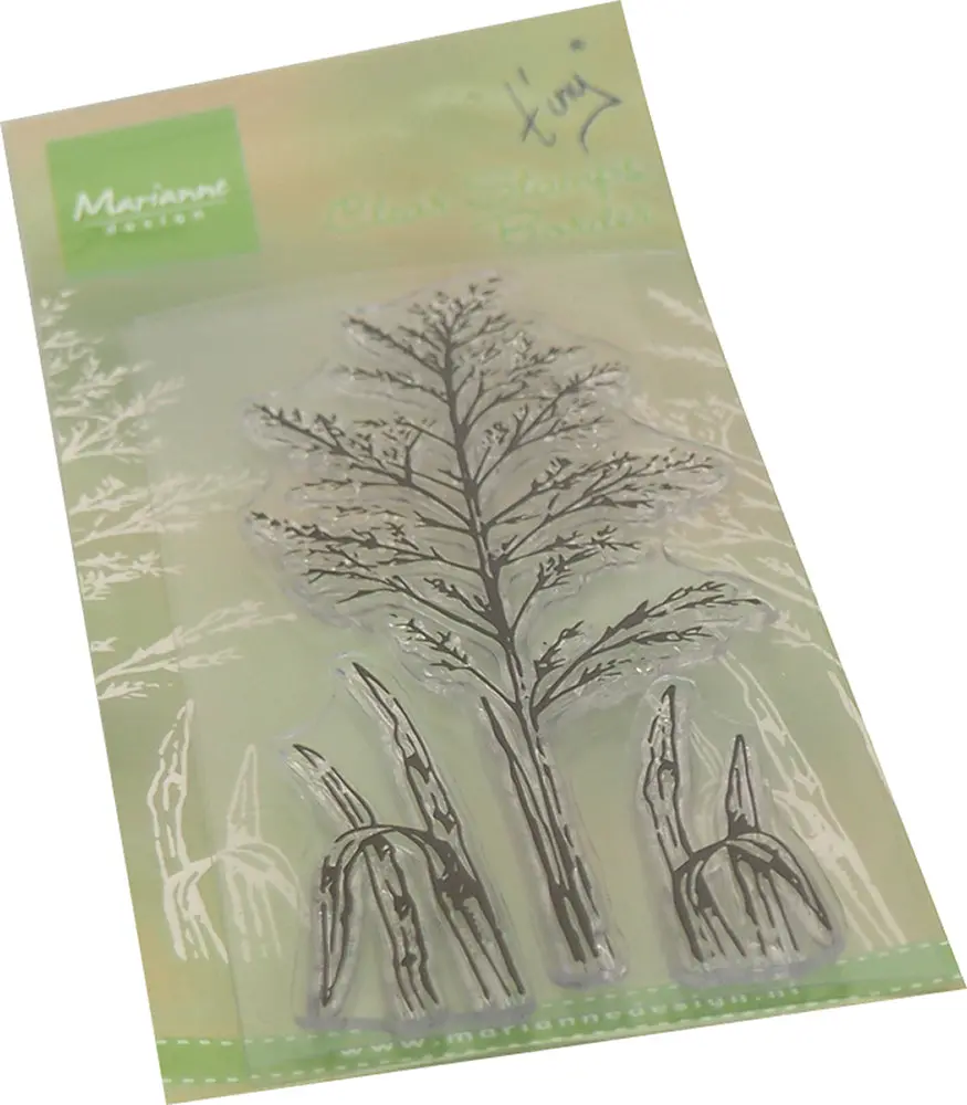 Marianne Design Clear Stamp - Tiny's Border - Indian Grass 1