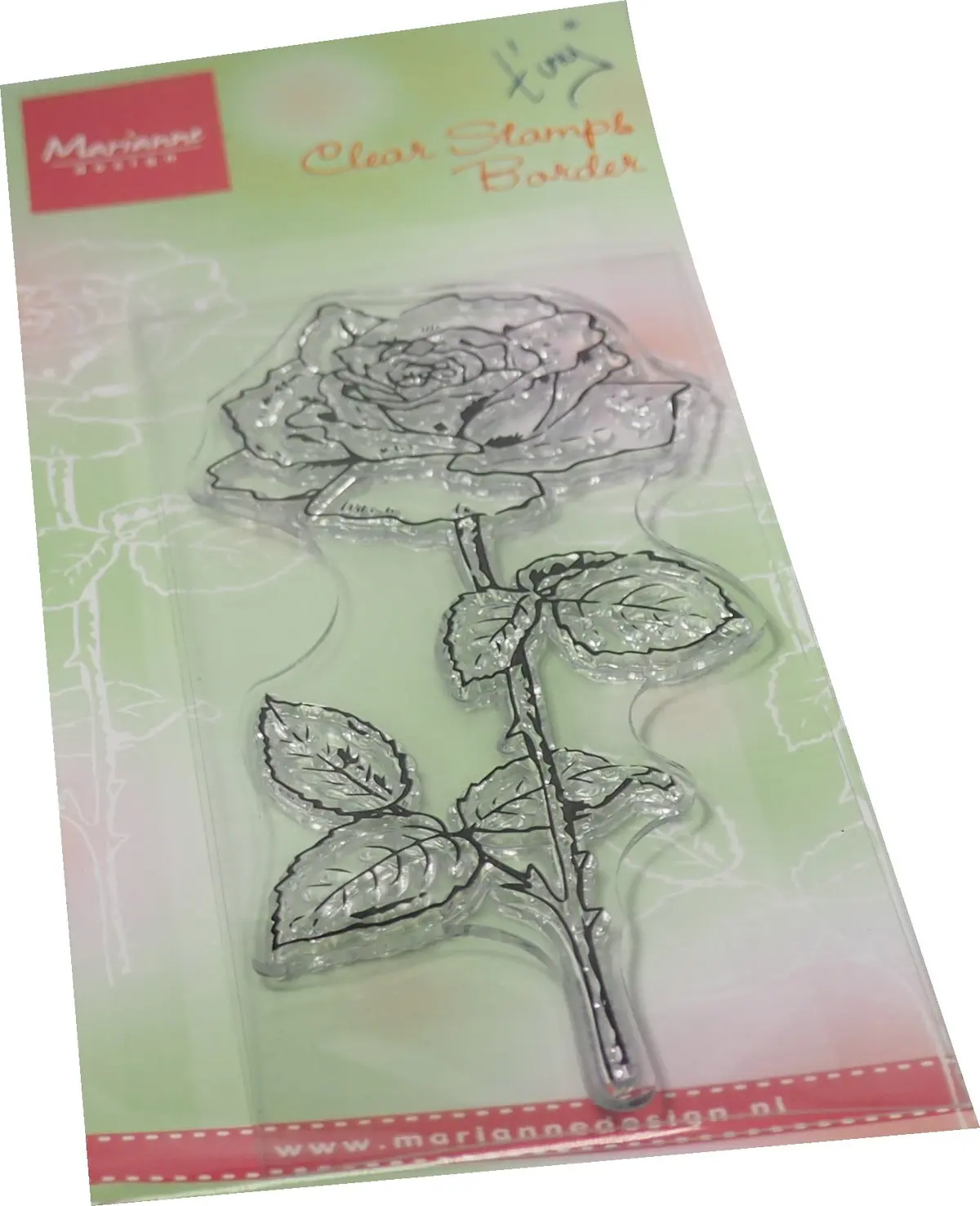 Marianne Design Clear Stamp - Tiny's Borders - Rose 1