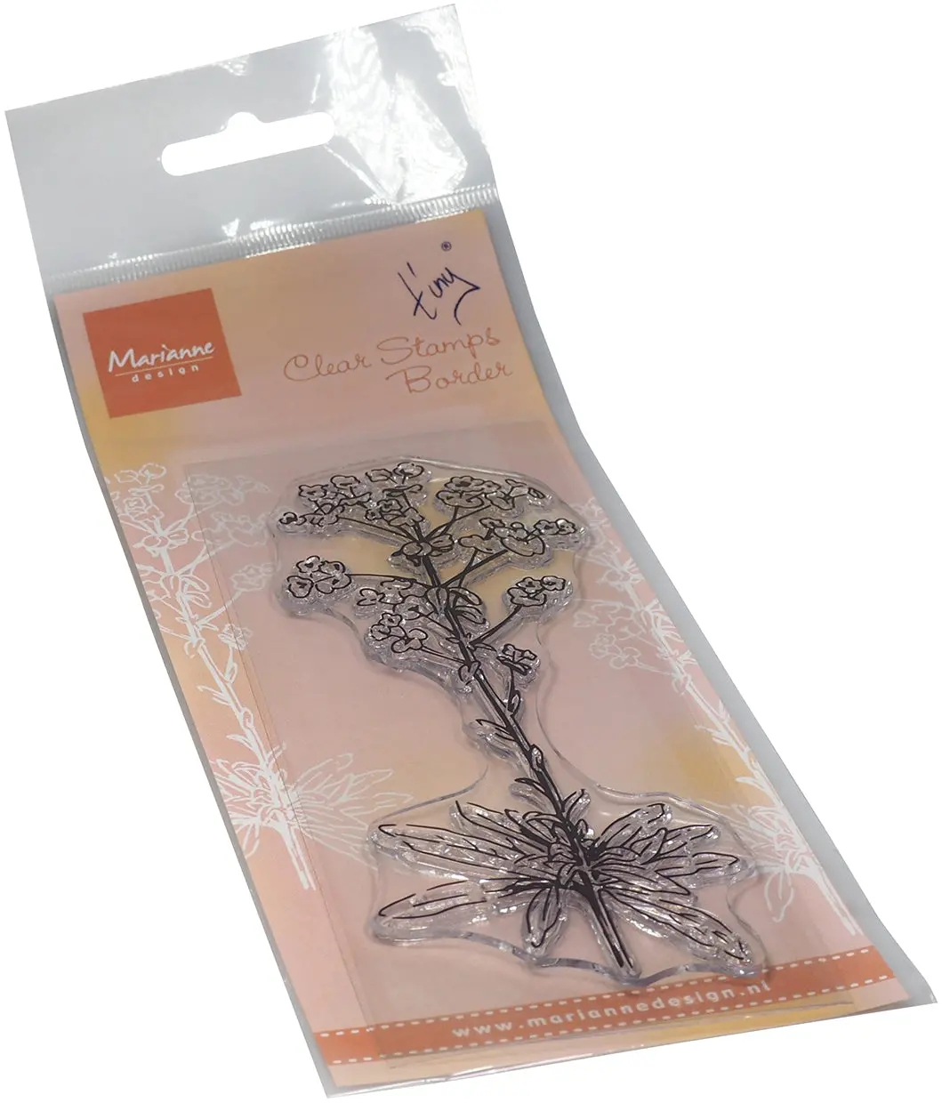Marianne Design Clear Stamp - Tiny's Borders - Euphorbia 1