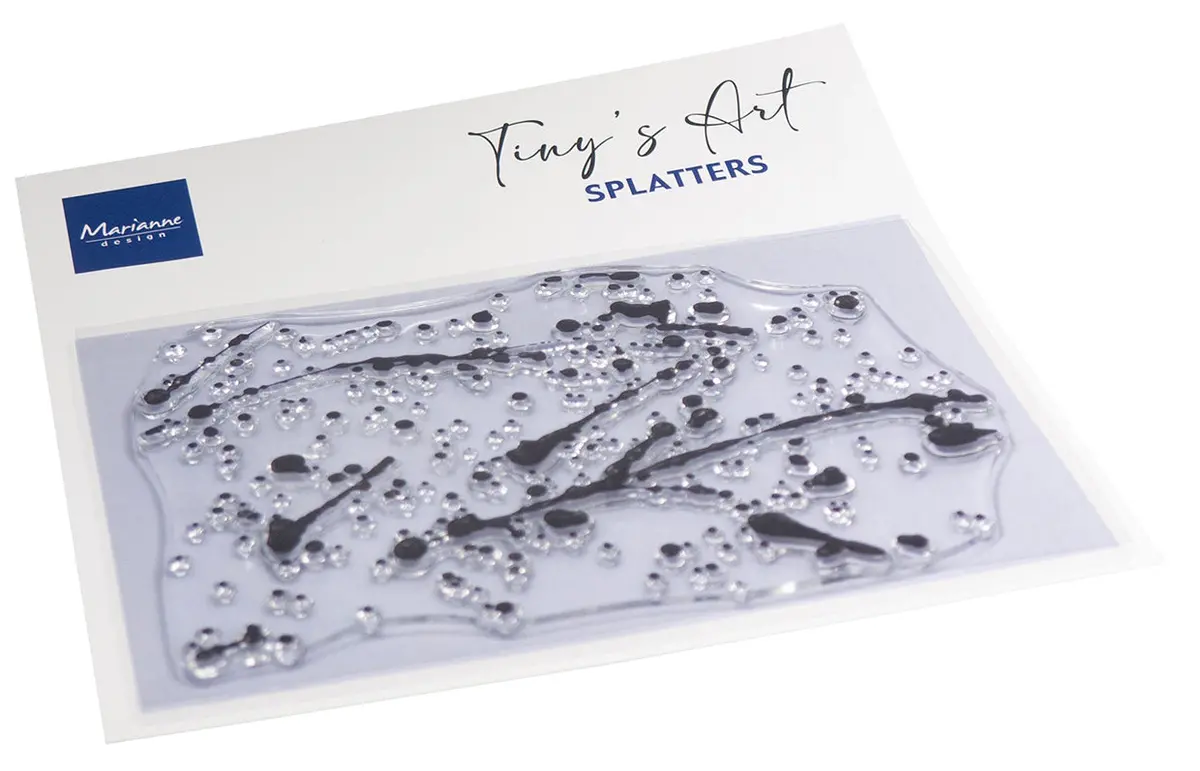 Marianne Design Clear Stamp - Tiny's Art - Splatters 1