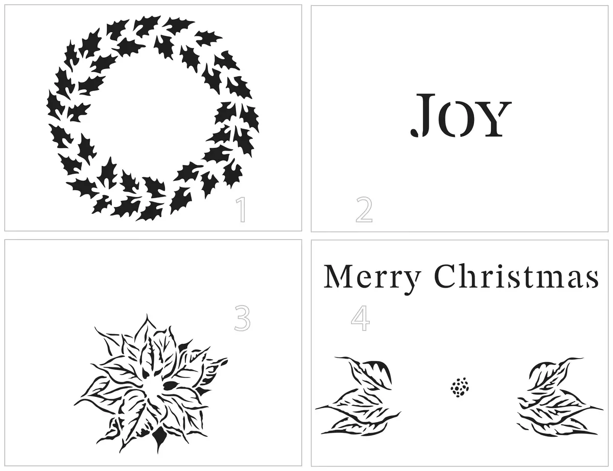 The Crafters Workshop A2 Layered Holly Joy 1