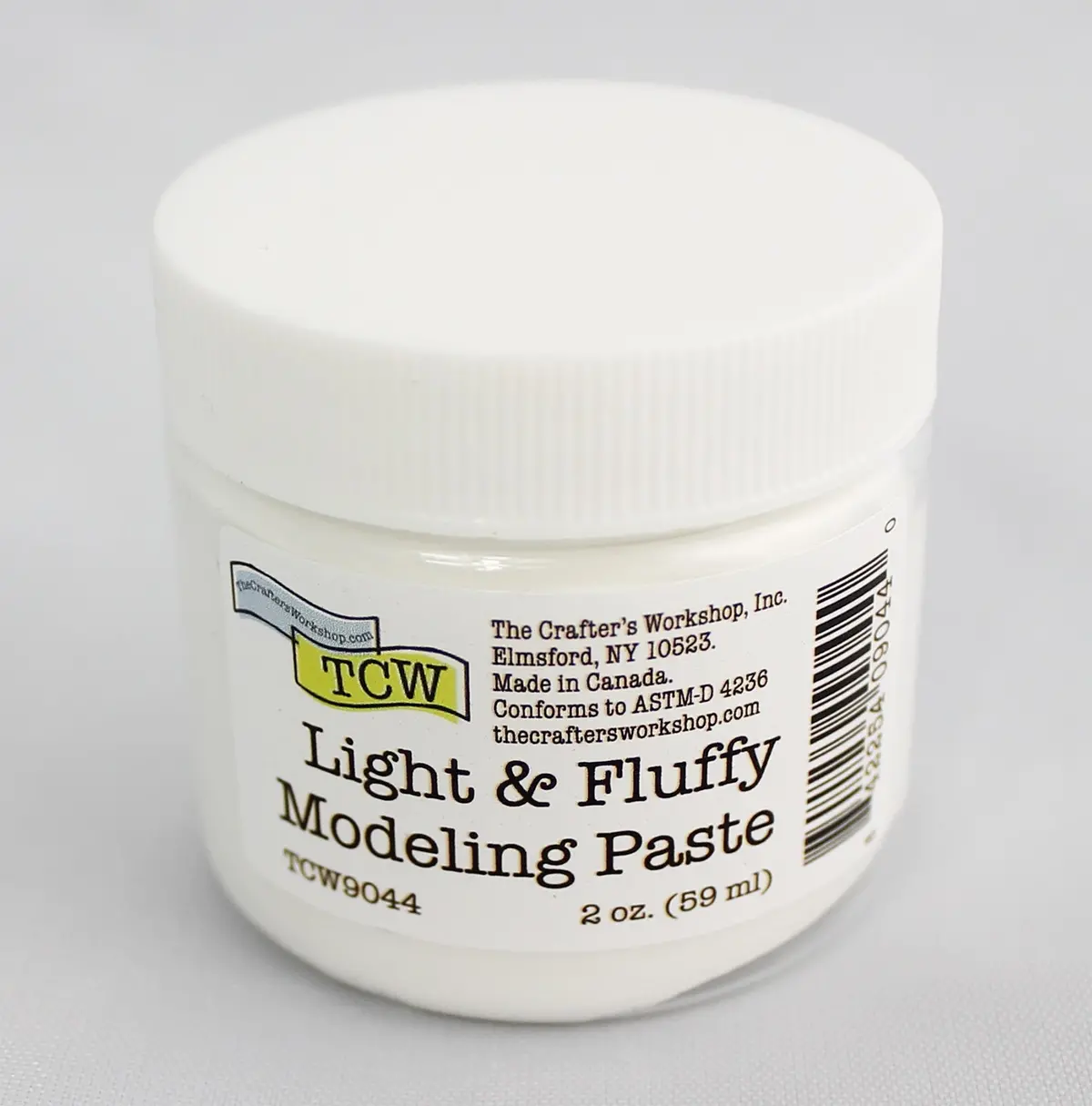 The Crafters Workshop (Tcw) Light & Fluffy Modeling Paste 2Oz. 1