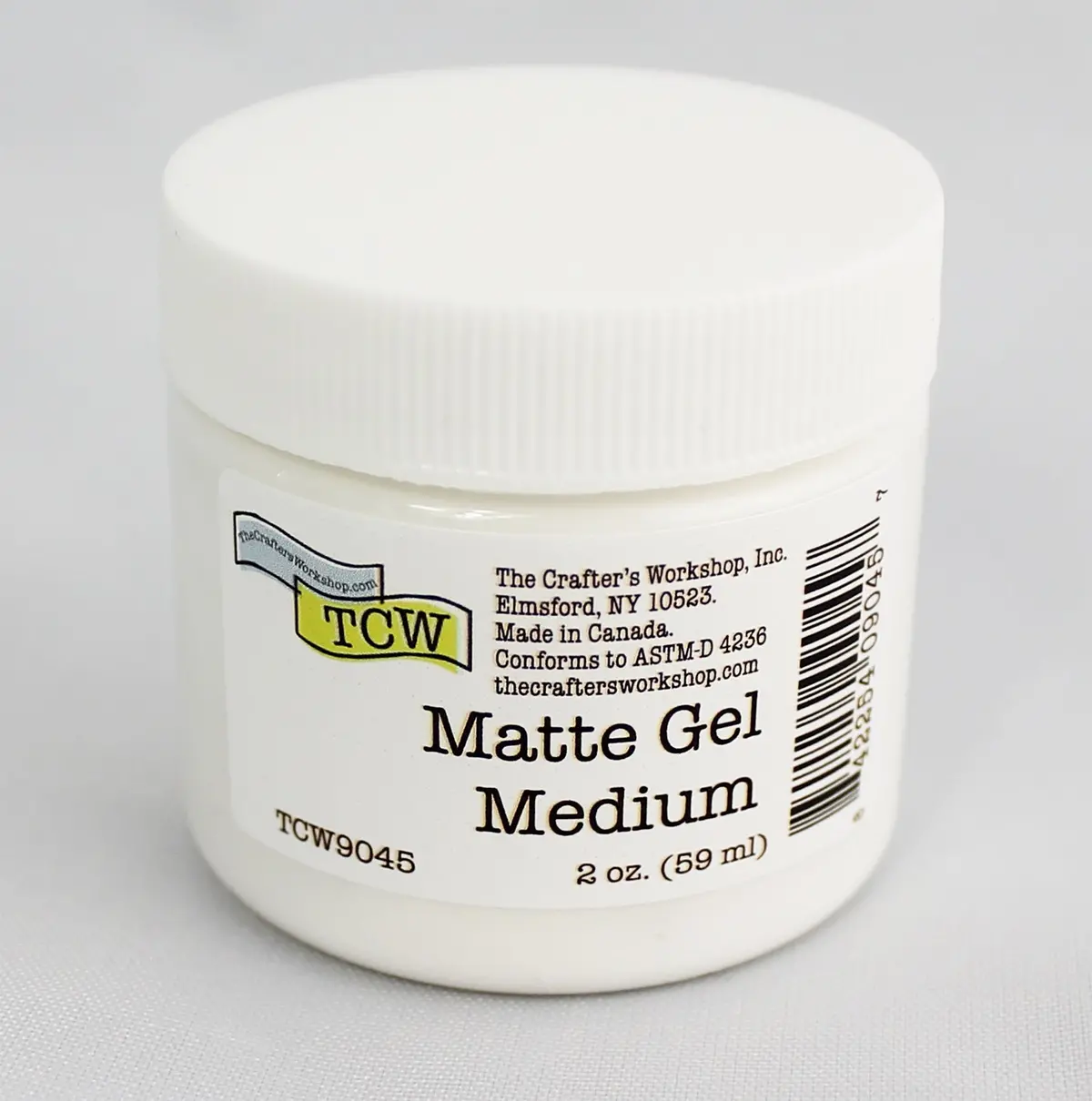 The Crafters Workshop (Tcw) Matte Gel Medium 2Oz. 1