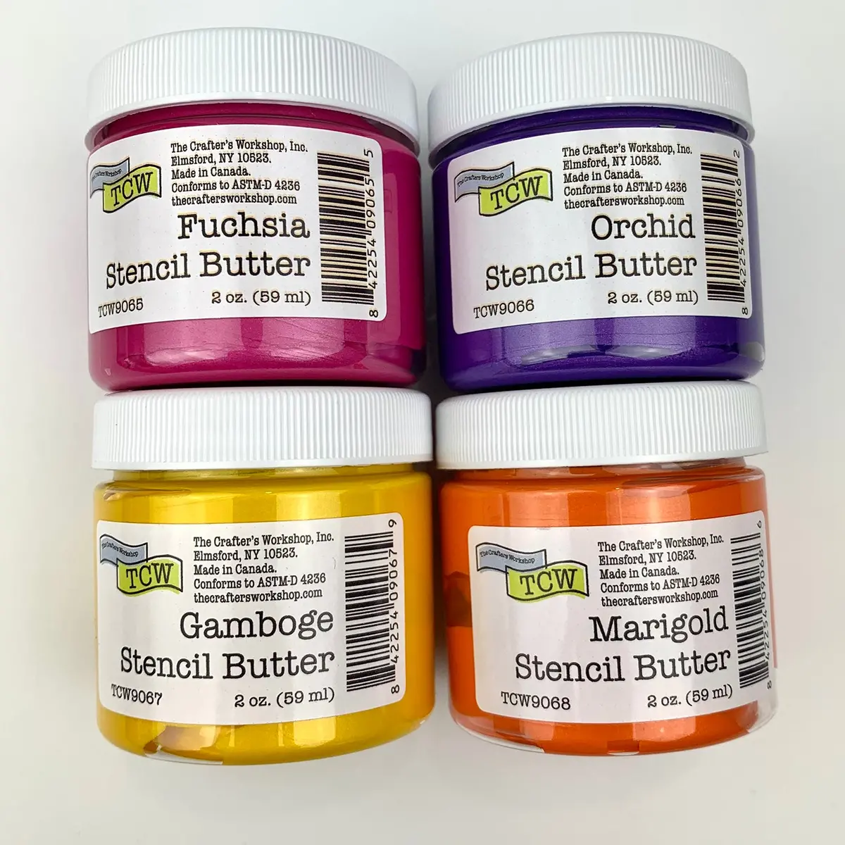 The Crafters Workshop (Tcw) Stencil Butter 4-Pack Mardi Gras 1