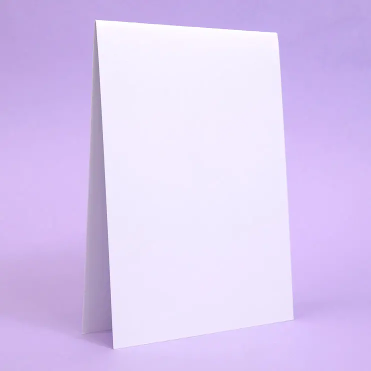 Tent Fold Card Blanks & Envelopes - Size 7" X 5" 1