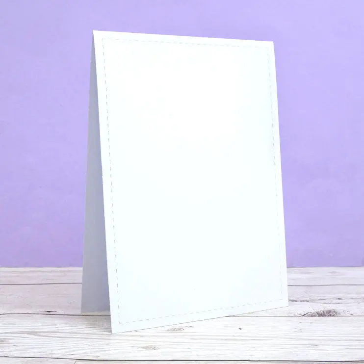 Stitched Edge Tent Fold Card Blanks & Envelopes - Size 7" X 5" 1