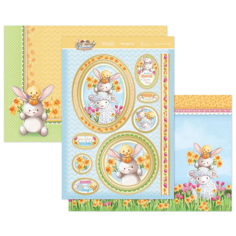Springtime Friends Luxury Topper Set 1