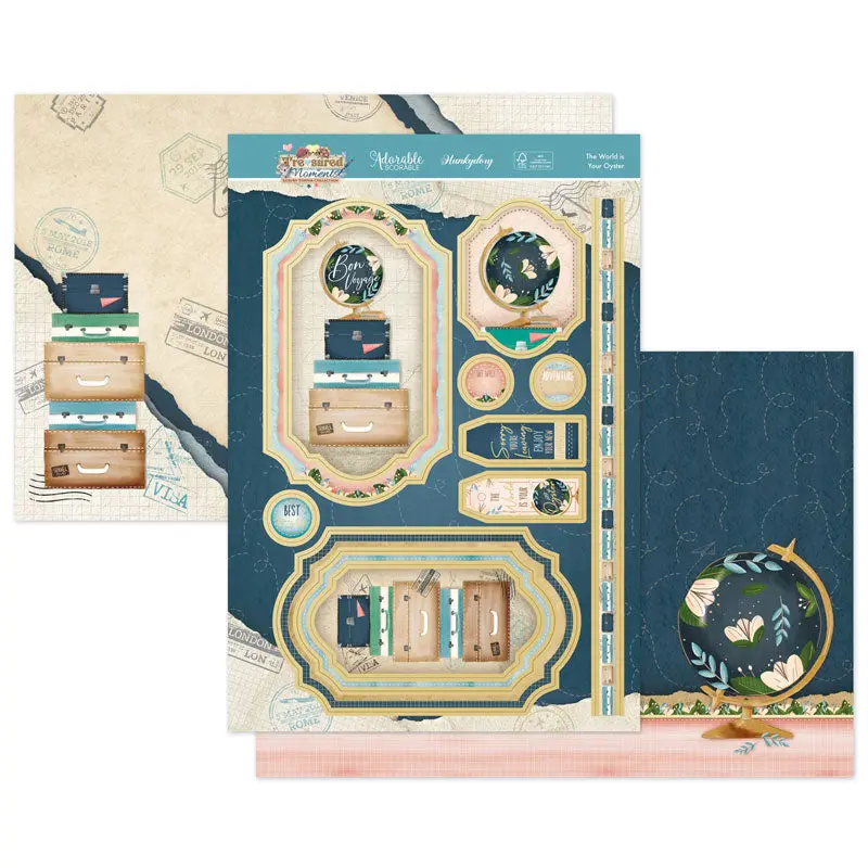 The World Is Your Oyster Luxury Topper Set 1