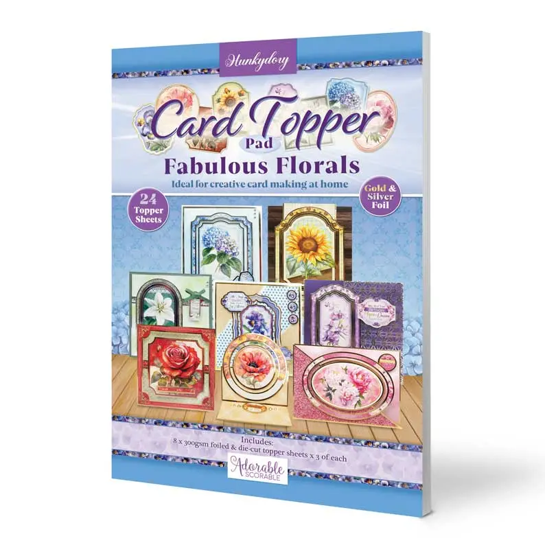 Card Topper Pads - Fabulous Florals 1
