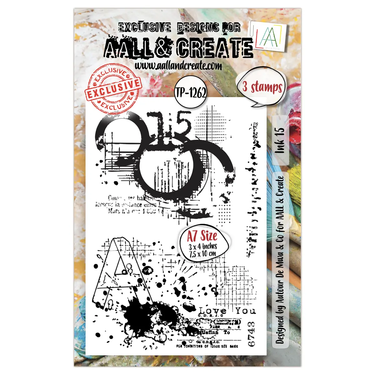 Aall And Create - A7 Stamp Set - Ink 15 1