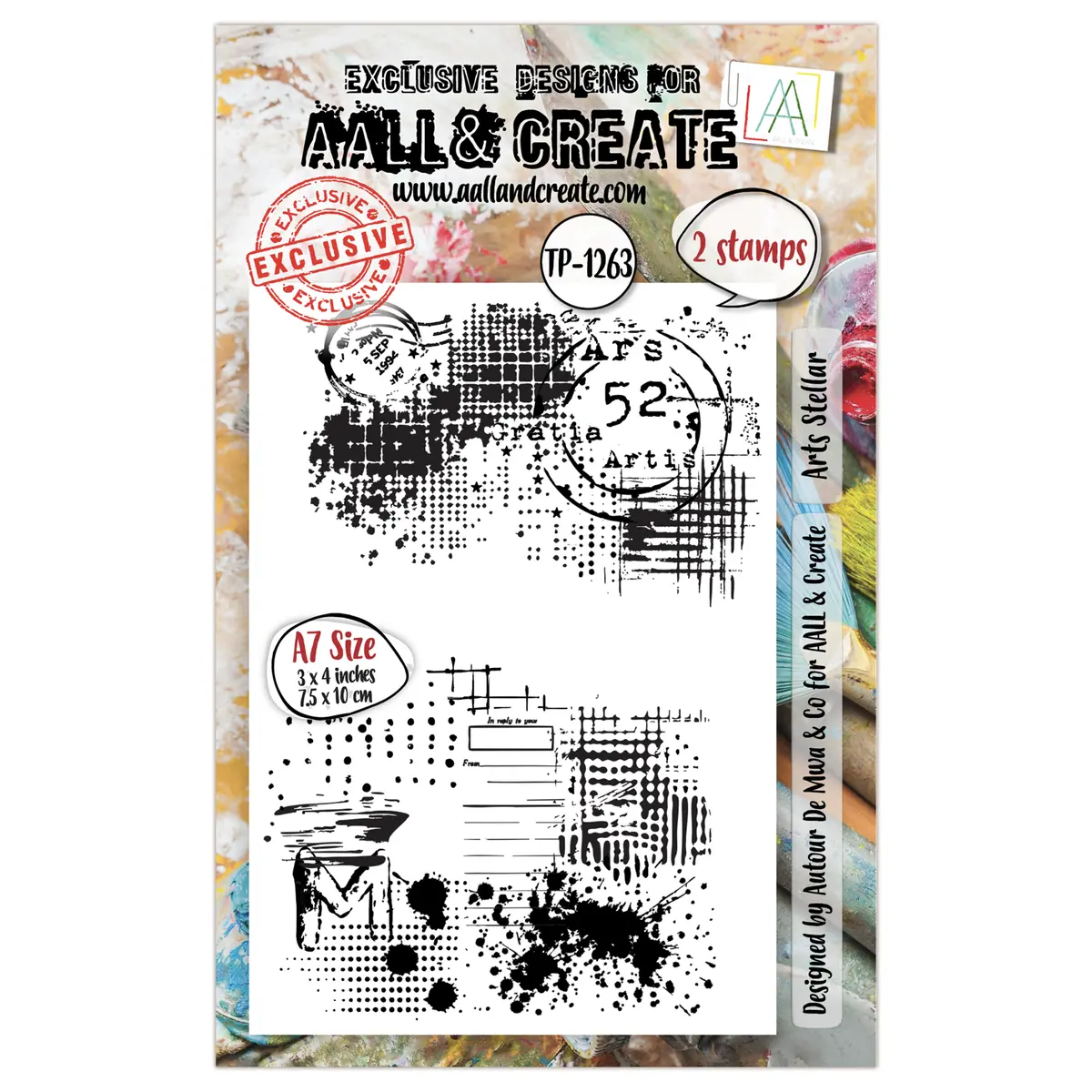 Aall And Create - A7 Stamp Set - Arts Stellar 1
