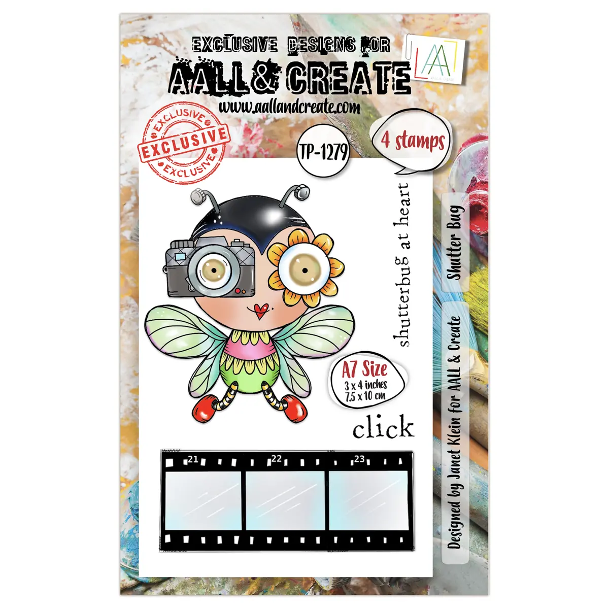 Aall And Create - A7 Stamp Set - Shutter Bug 1