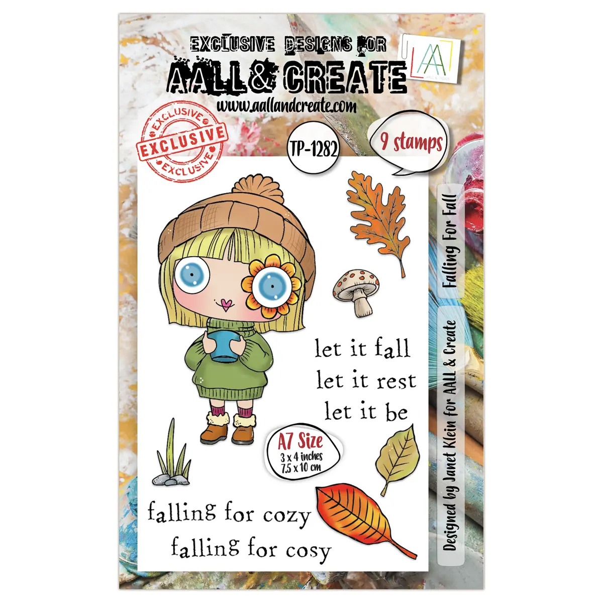 Aall And Create - A7 Stamp Set - Falling For Fall 1