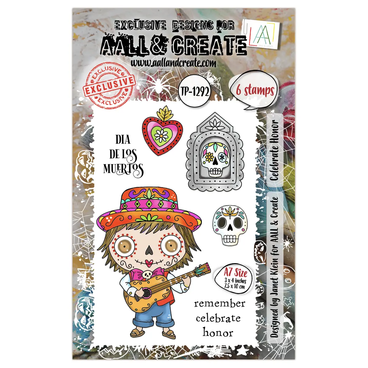 Aall And Create - A7 Stamp Set - Celebrate Honor 1