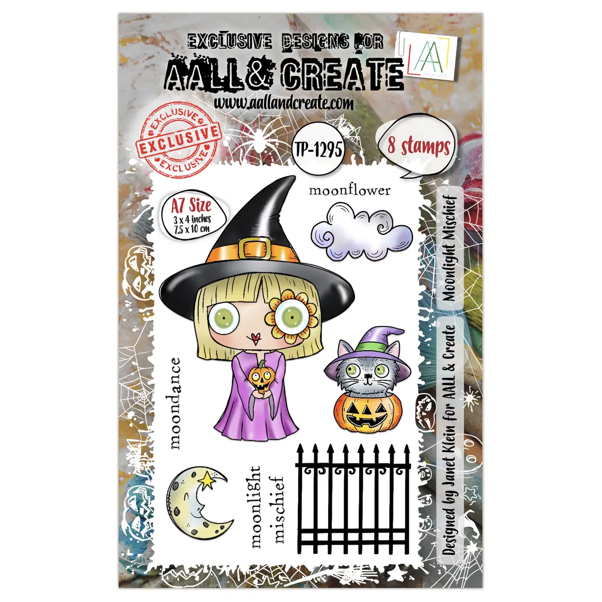Aall And Create - A7 Stamp Set - Moonlight Mischief 1