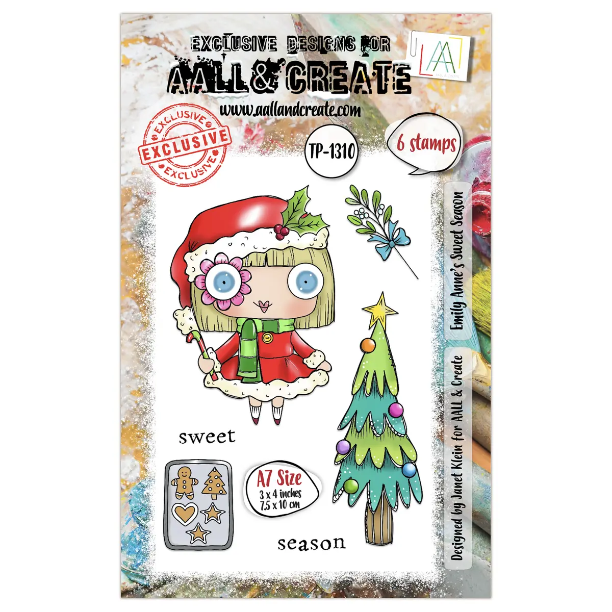 Aall And Create - A7 Stamp Set - Emily Anne’S Sweet Season 1