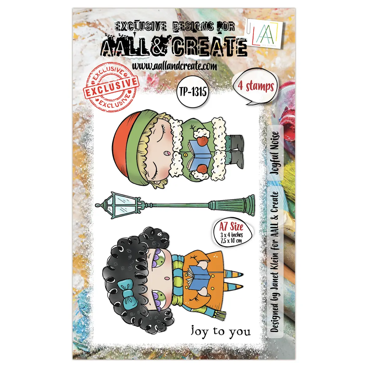 Aall And Create - A7 Stamp Set - Joyful Noise 1