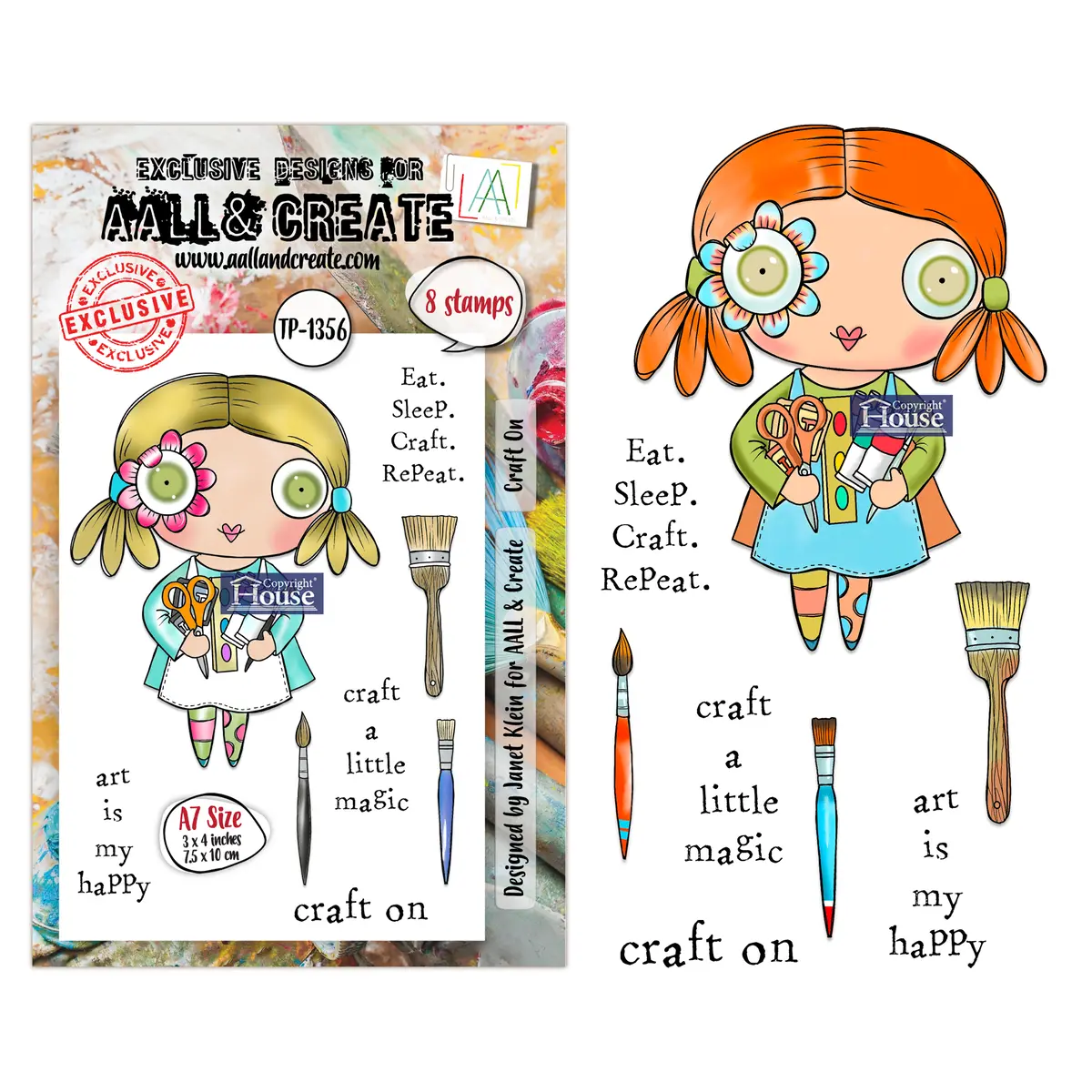Aall And Create - A7 Stamp Sets - Craft On 1