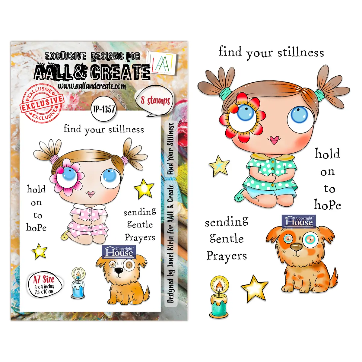 Aall And Create - A7 Stamp Sets - Find Your Stillness 1
