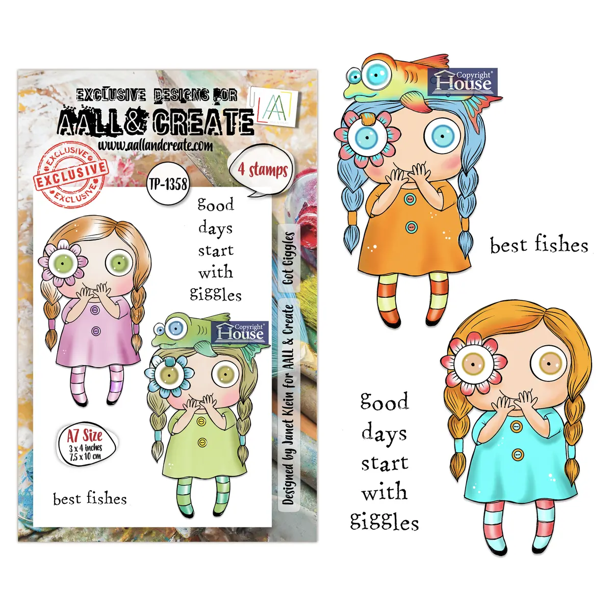 Aall And Create - A7 Stamp Sets - Got Giggles 1