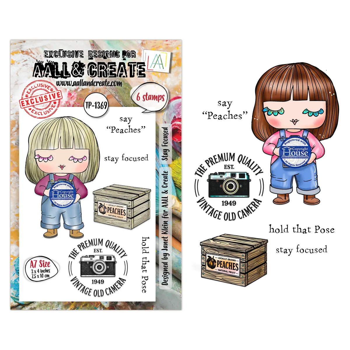 Aall And Create - A7 Stamp Sets - Stay Focused 1