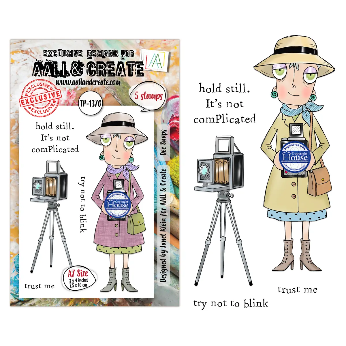 Aall And Create - A7 Stamp Sets - Dee Snaps 1