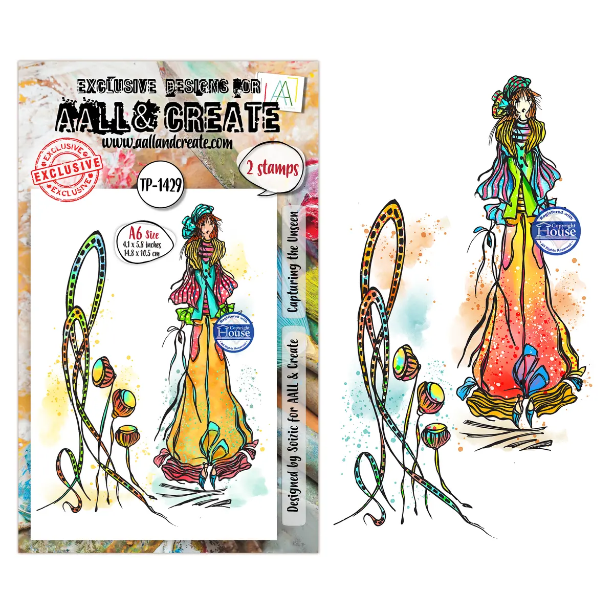 Aall And Create - A6 Stamp Sets - Capturing The Unseen 1