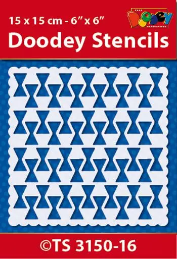 Stencil 15X15 Cm Background Pattern 3 1